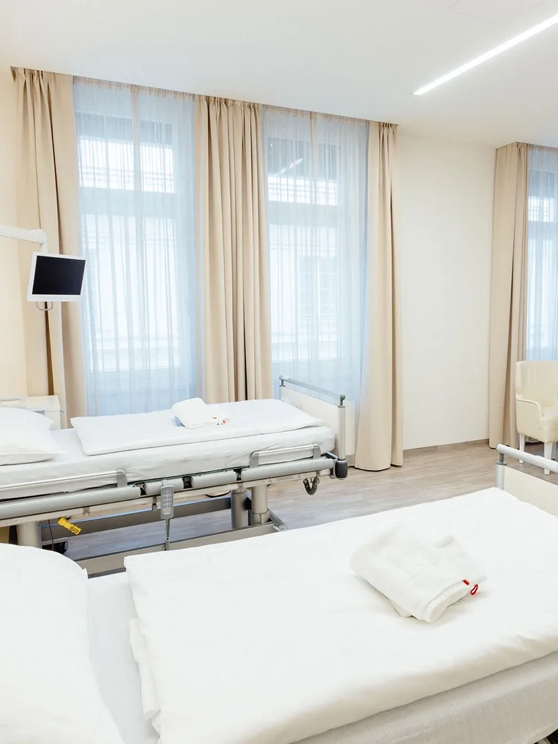 Eigene Bettenstation im Kuzbari Zentrum für Ästhetische Medizin Wien